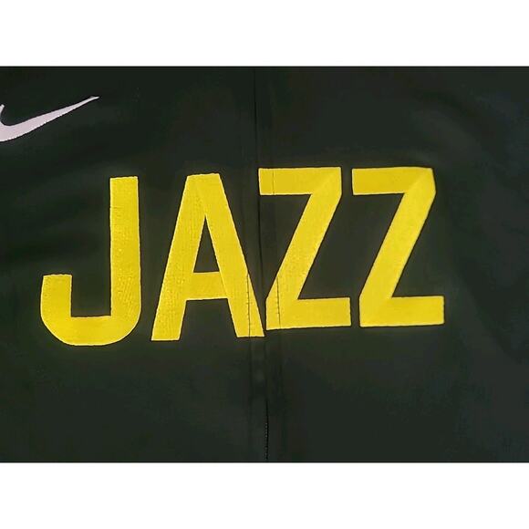 Utah Jazz NBA Nike Thermaflex Hoodie Size 3XLT Black Yellow New MSRP $140 - Picture 5 of 8